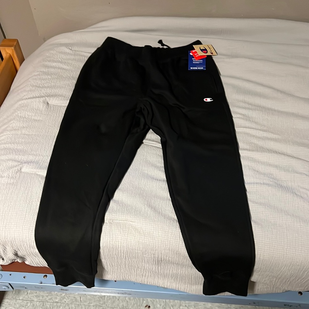 NWT - Large Champion Reverse Weave Sweatpants